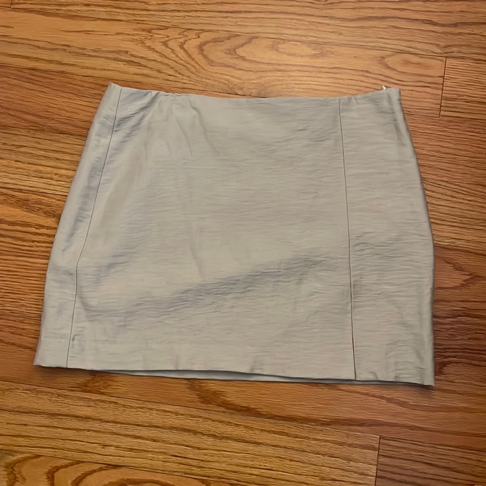 HM linen mini skirt